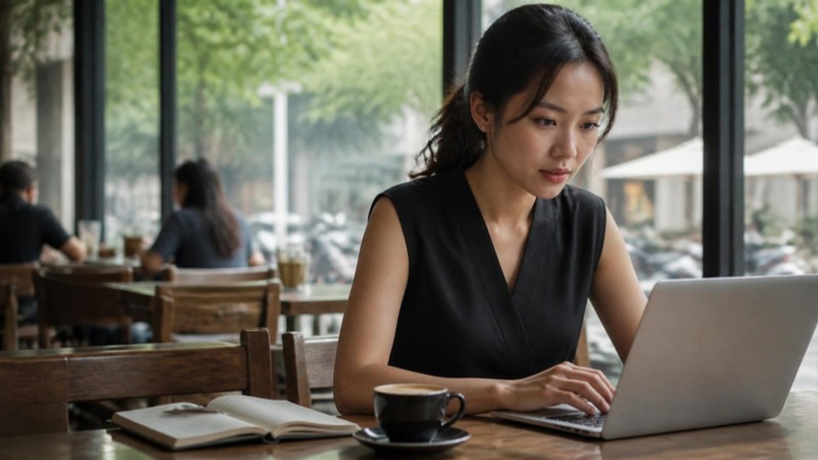 Người đi làm trên đường phố TPHCM